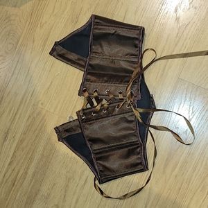 Laceup Back Satin Corset